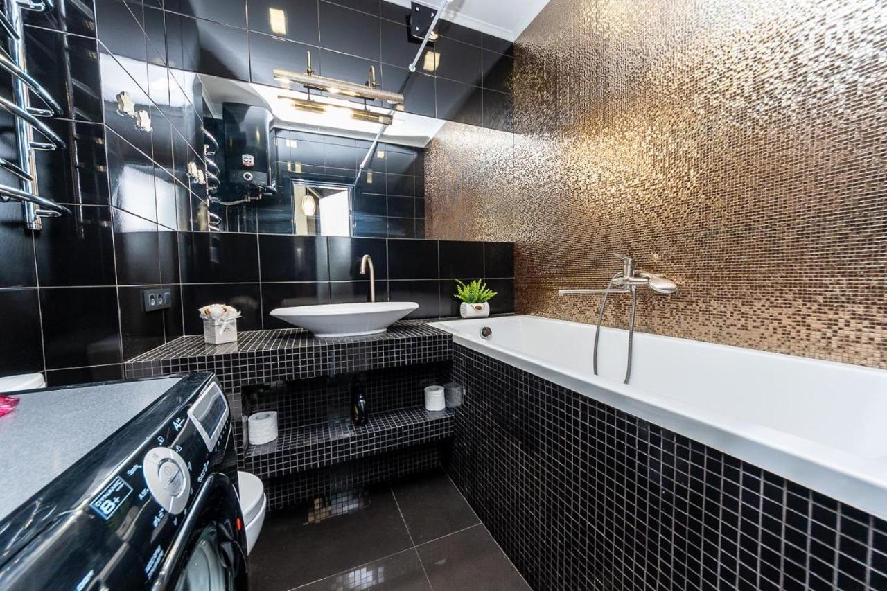 Fashionable Panoramic Apartments Dnieper. Obolon Kiev Bagian luar foto