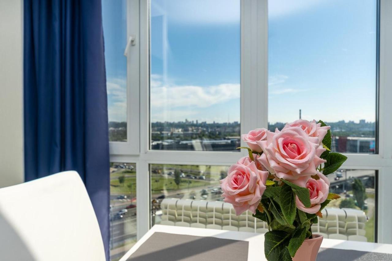 Fashionable Panoramic Apartments Dnieper. Obolon Kiev Bagian luar foto
